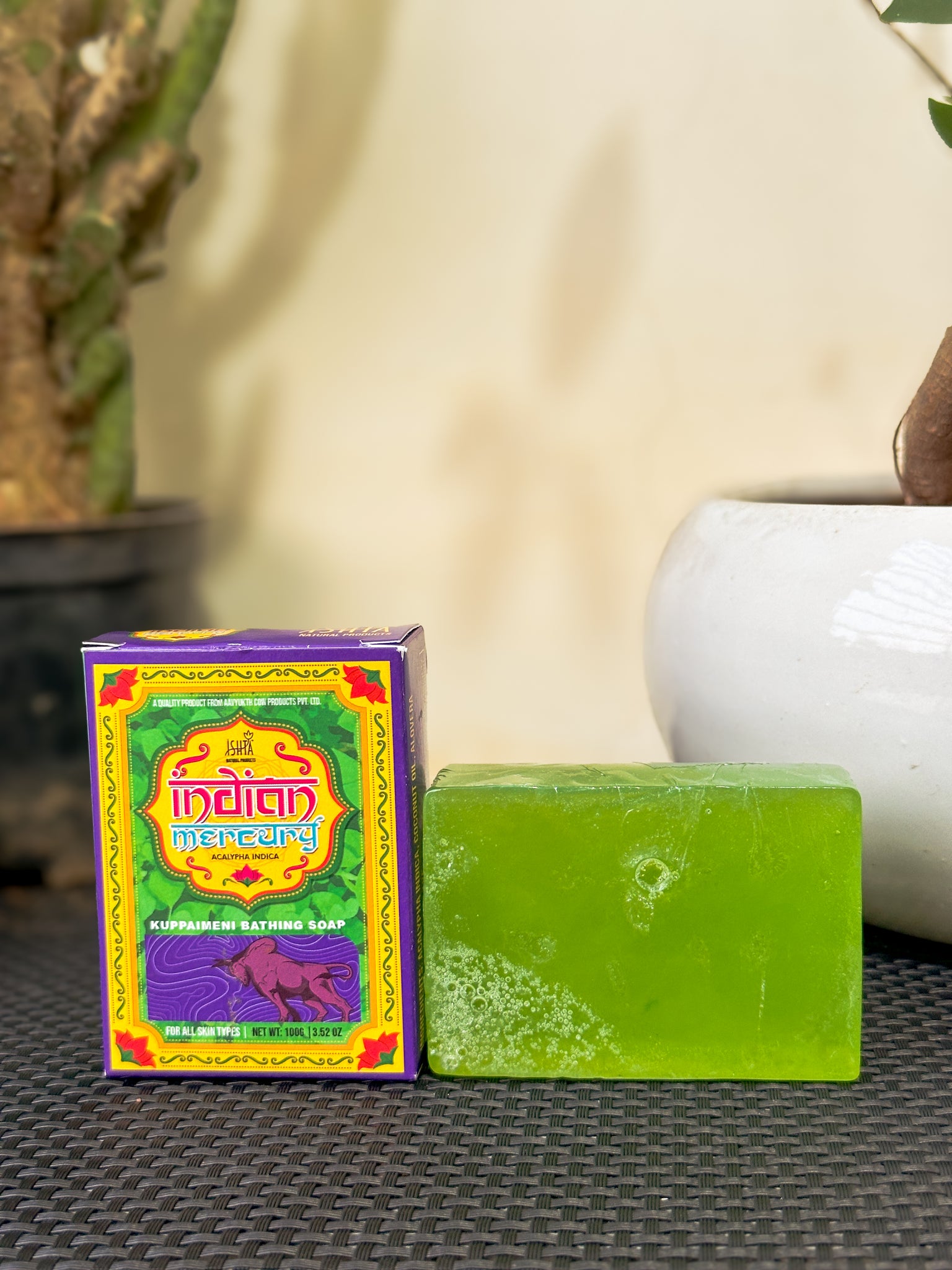 Indian mercury | kuppaimeni soap