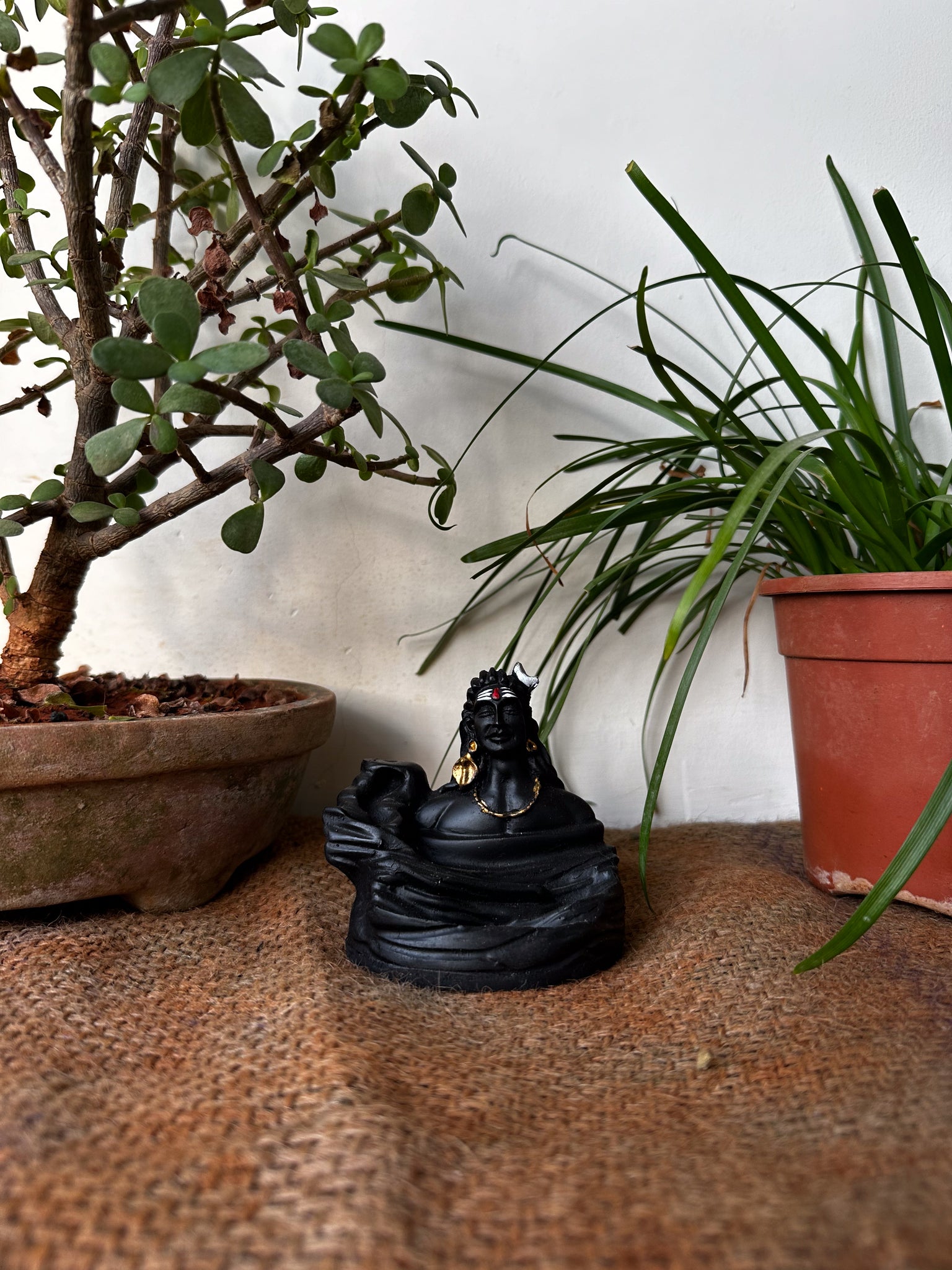 Back flow dhoop stand - Lord Shiva
